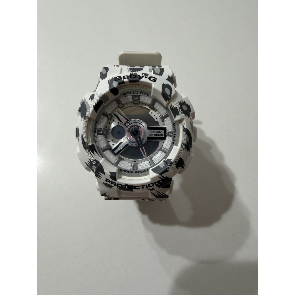 Casio Baby-G Leopard Pattern Ladies Watch BA-110LP-7A For Parts